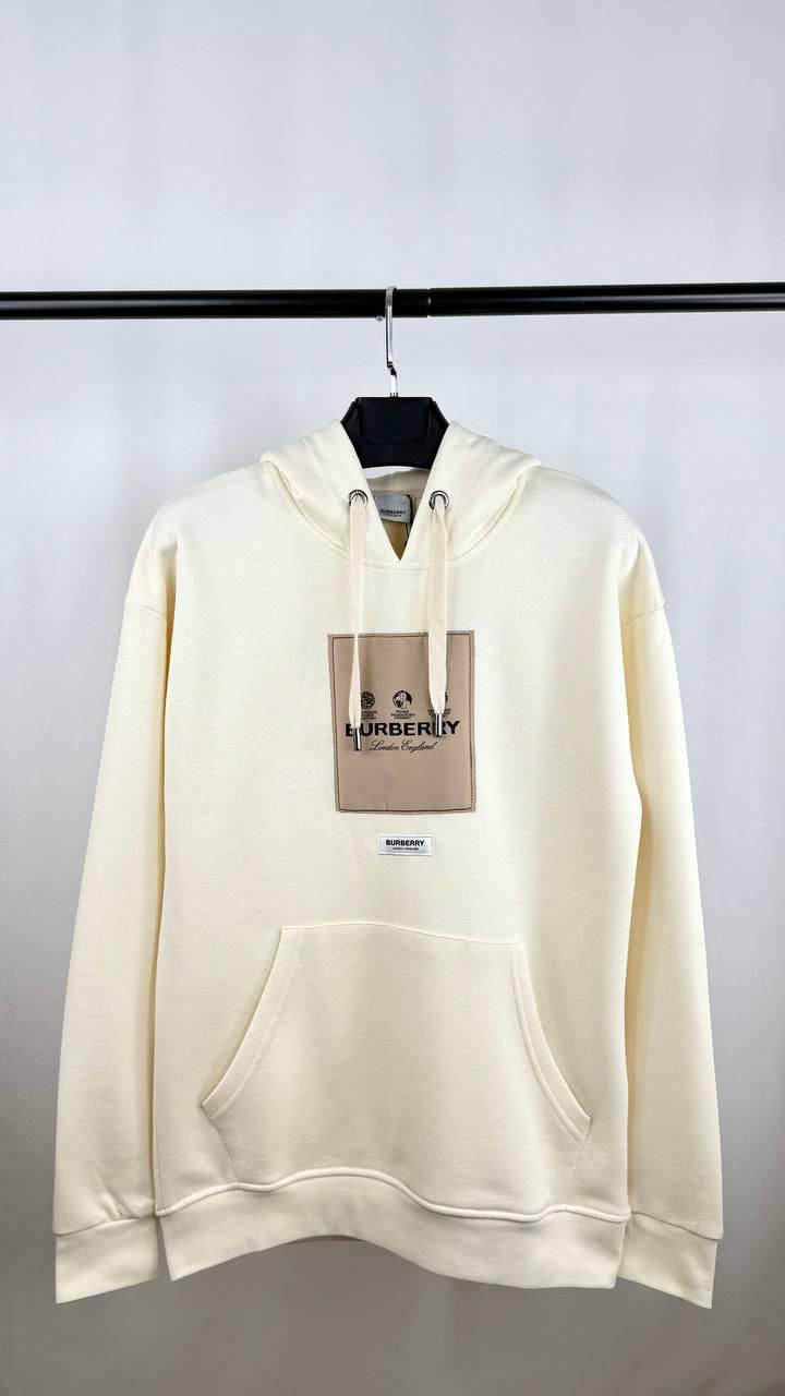 Burberry Graphic Patch Hoodie Mens in 2 Colors UK Reps AAA Quality