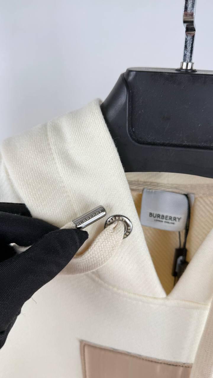 Burberry Graphic Patch Hoodie Mens in 2 Colors UK Reps AAA Quality