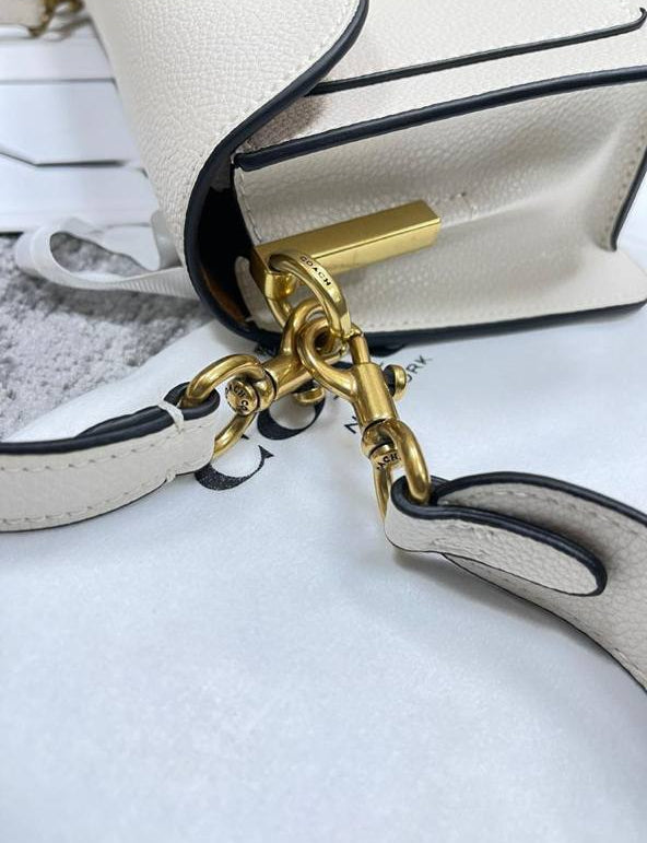 Coach Tabby Shoulder Bag in White Color UK Reps AAA Quality