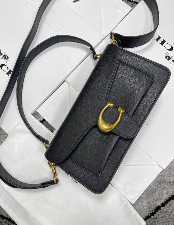 Coach Tabby Shoulder Bag in Black Color UK Reps AAA Quality