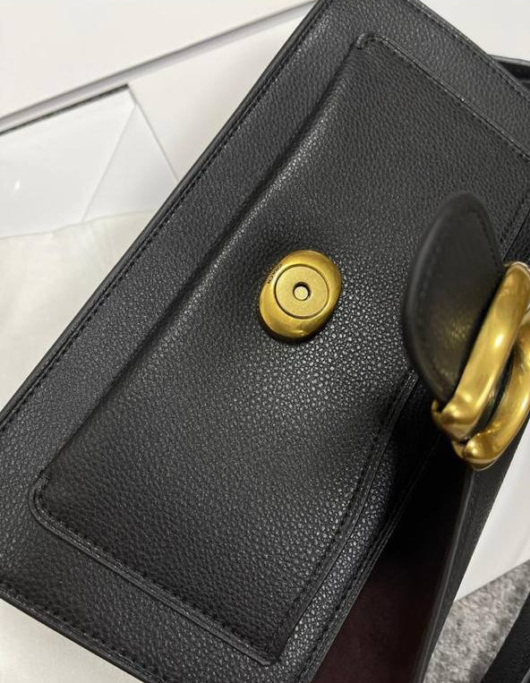 Coach Tabby Shoulder Bag in Black Color UK Reps AAA Quality
