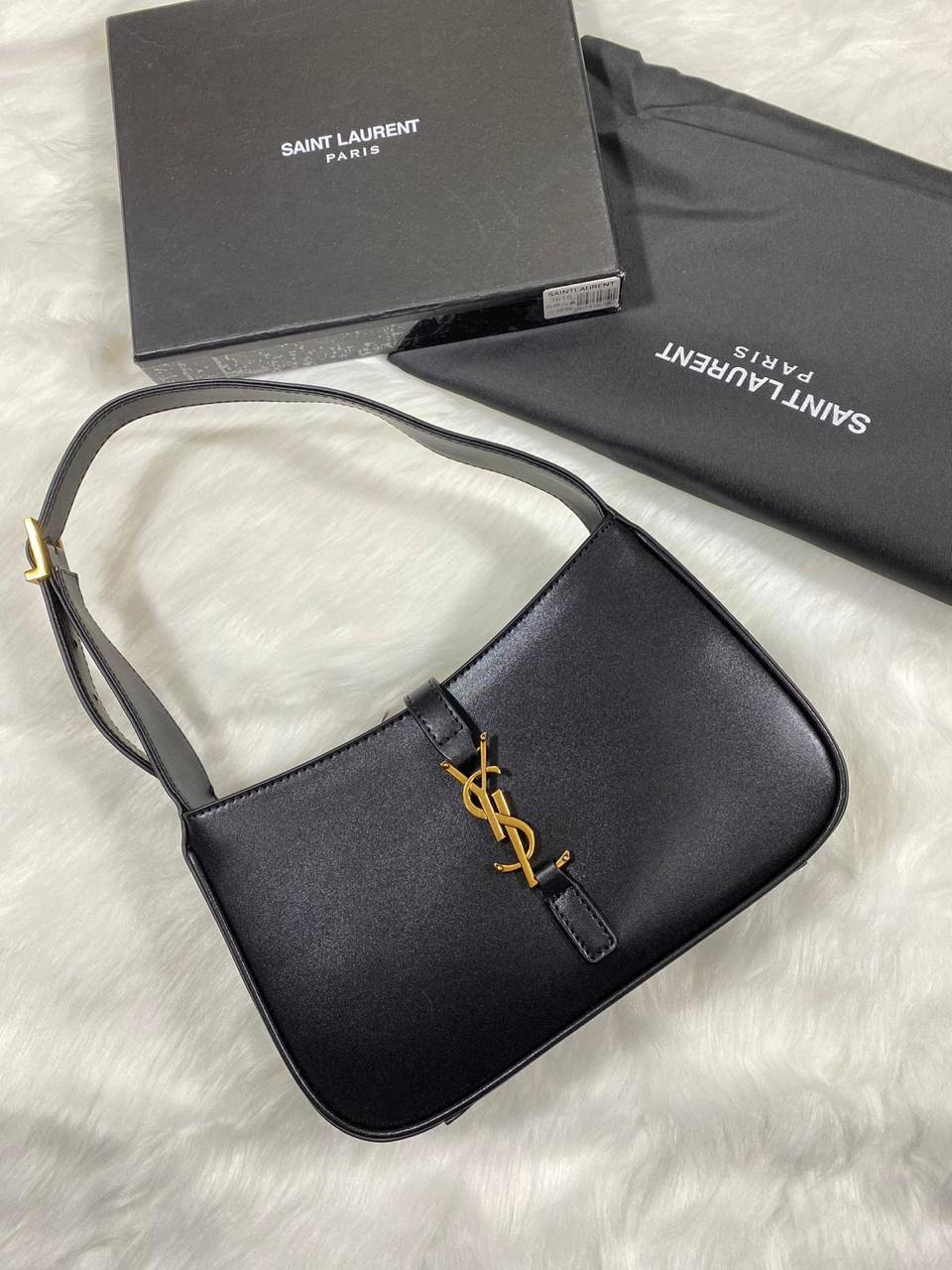 Saint Laurent Hobo Womens Bag Black UK Reps AAA Quality