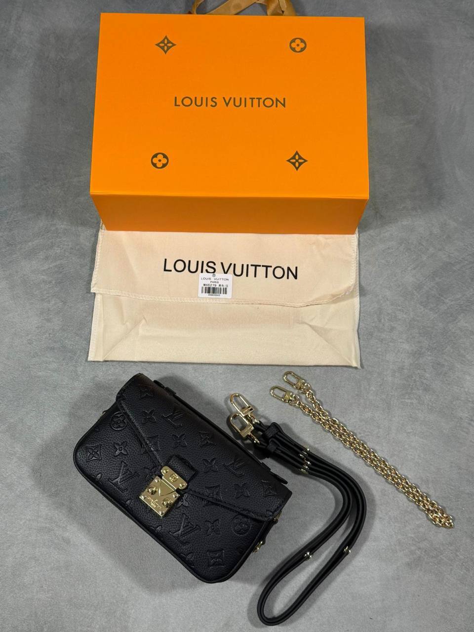 Louis Vuitton Pochette Métis Womens Bag in Black Color UK Reps AAA Quality
