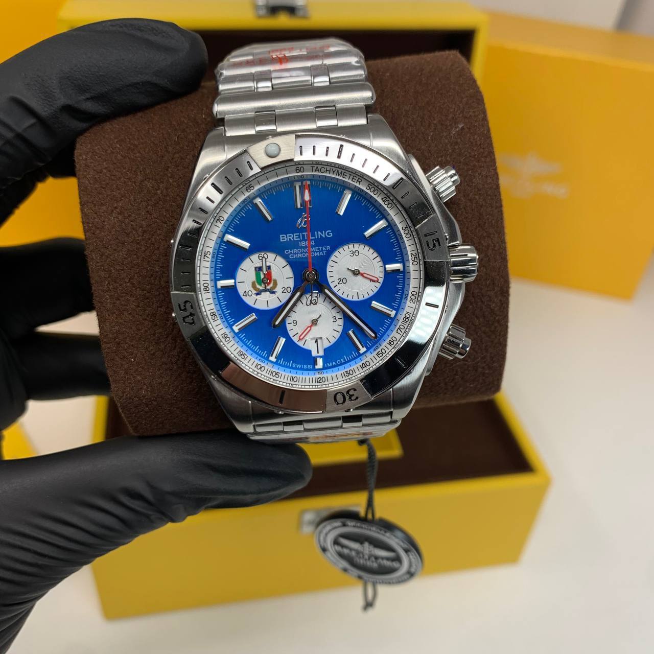 Breitling Chronomat B01 42 "Six Nations Italy" Mens Watch UK Reps AAA Quality