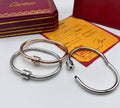 Cartier Nail Bracelet Stainless Steel Fashion Womens in 2 Colors Best Sale UK Reps AAA Quality