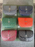 Goyard Belvedere Urbain Messenger Bag Premium Leather Crossbody Mens Bag in Multiple Colors UK Reps AAA Quality