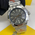 Breitling Chronomat GMT 40mm Grey Dial Silver Bracelet Mens Watch Best Sale UK Reps AAA Quality