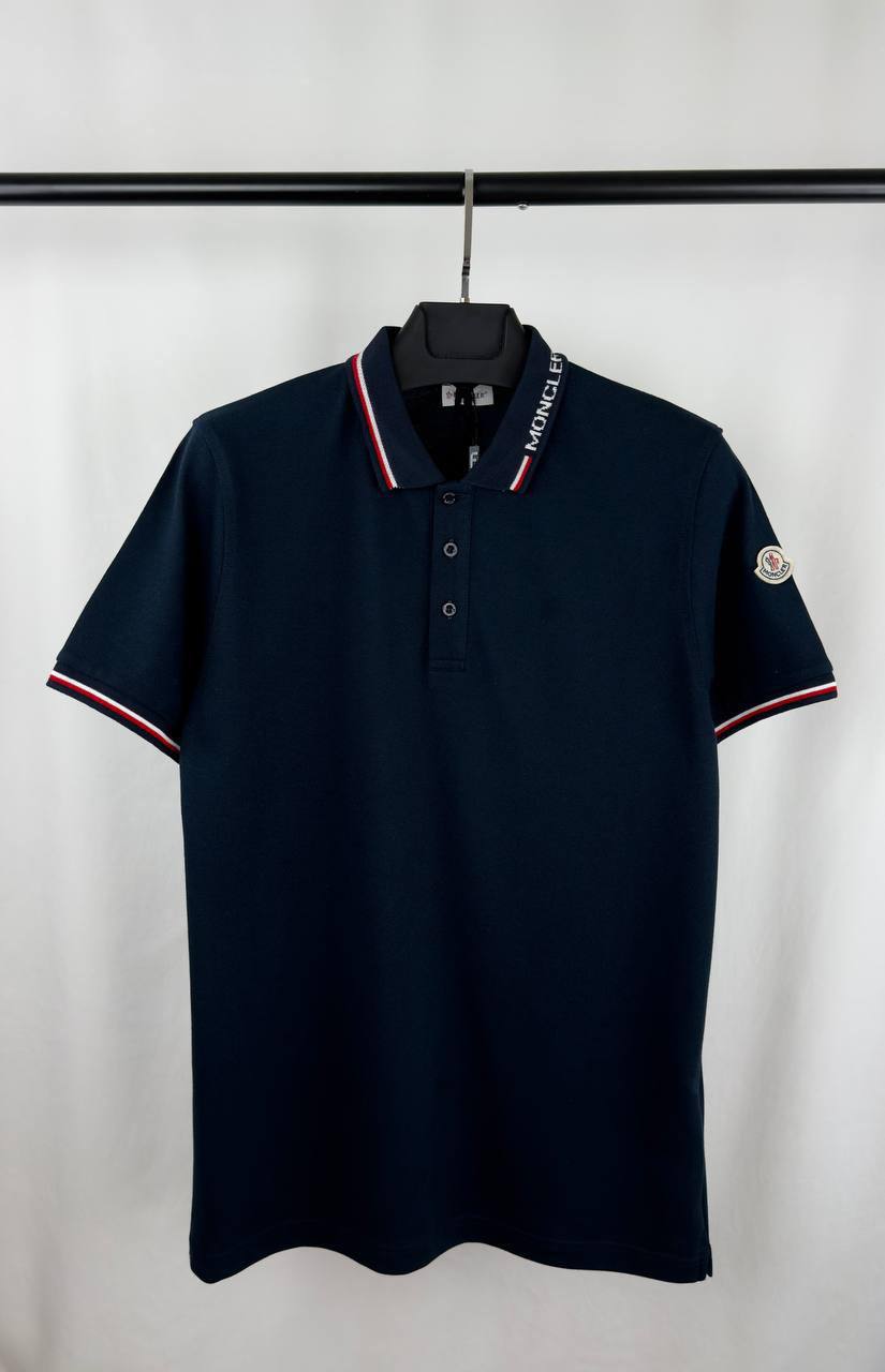 Moncler Classic Logo Polo Shirts Mens in 2 Colors Best Sale UK Reps AAA Quality