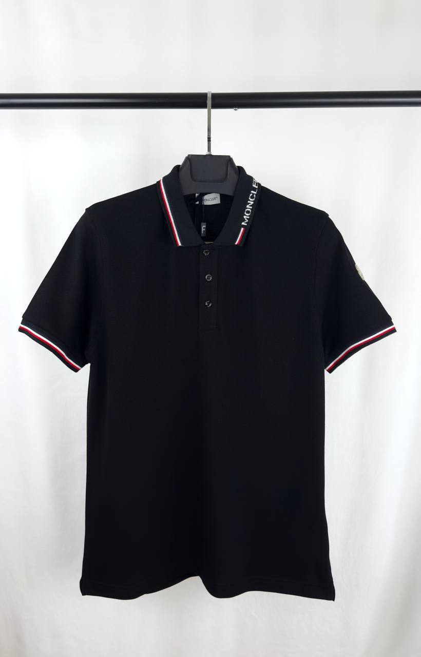 Moncler Classic Logo Polo Shirts Mens in 2 Colors Best Sale UK Reps AAA Quality
