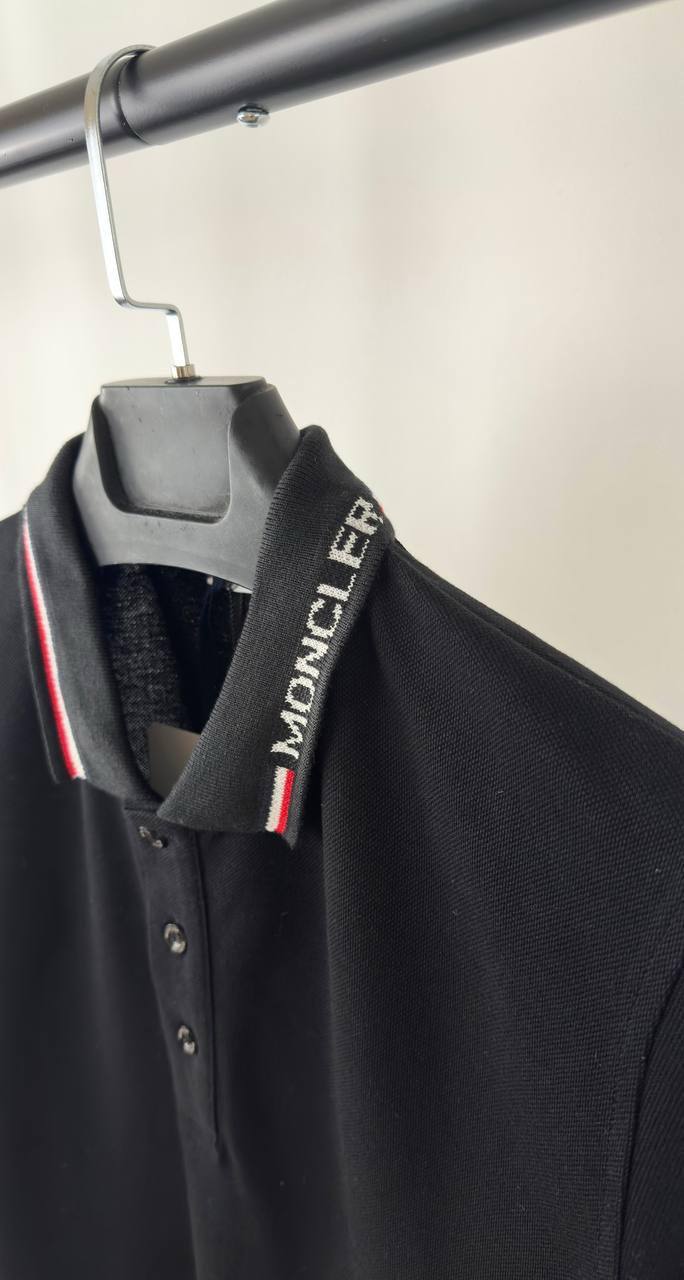 Moncler Classic Logo Polo Shirts Mens in 2 Colors Best Sale UK Reps AAA Quality