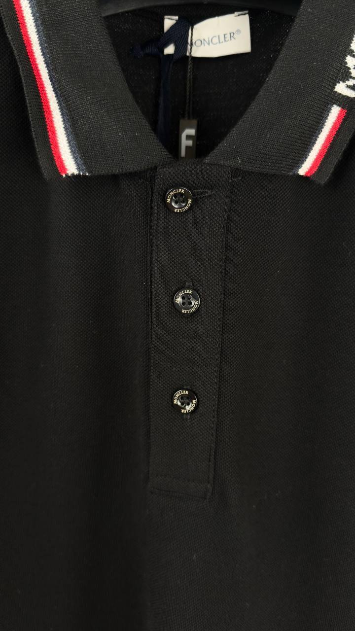 Moncler Classic Logo Polo Shirts Mens in 2 Colors Best Sale UK Reps AAA Quality