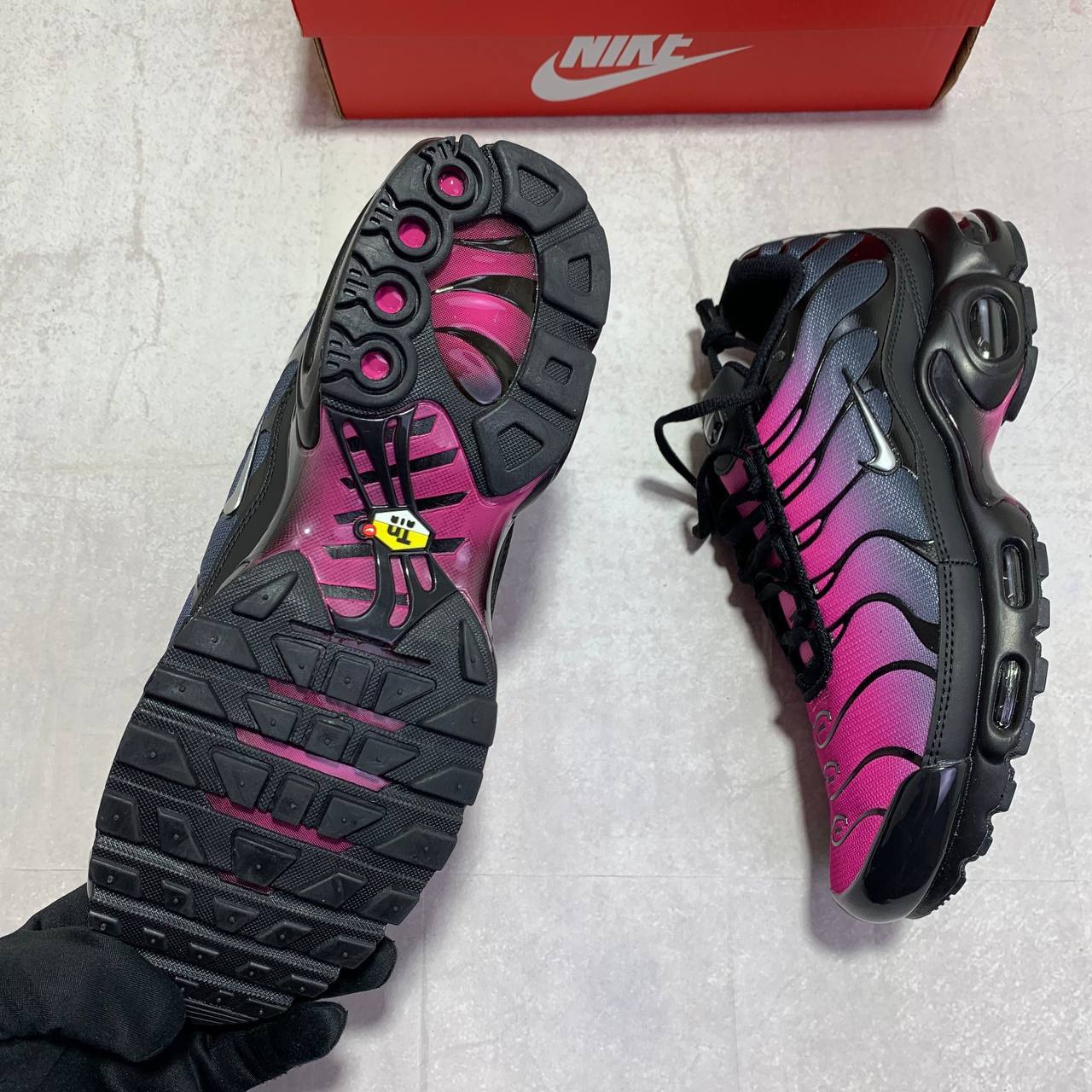 Nike Air Max Plus TN Rose Fille Black Pink Mens Trainers Best Sale UK Reps AAA Quality