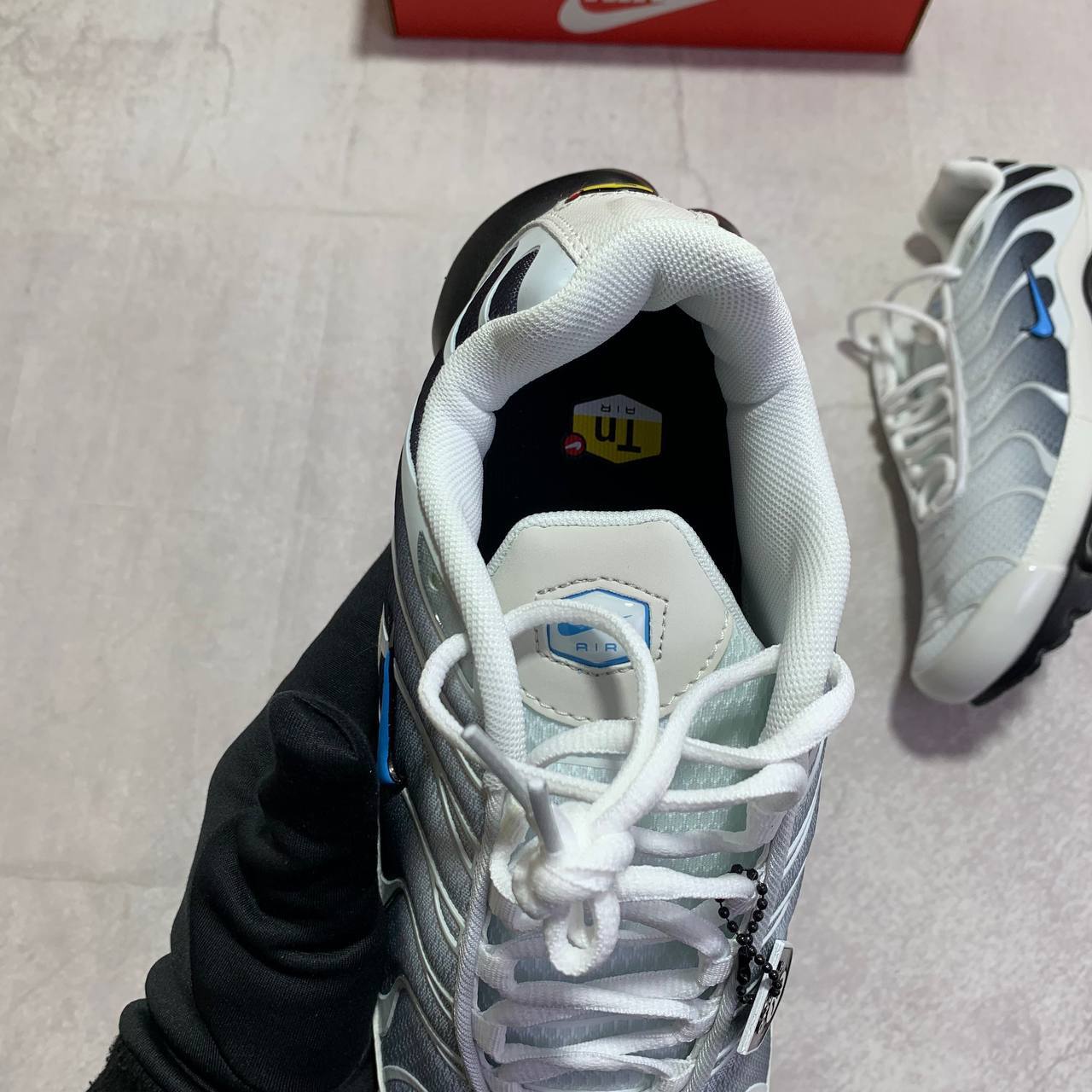 Nike Air Max Plus TN Platinum University Blue Mens Trainers Best Sale UK Reps AAA Quality
