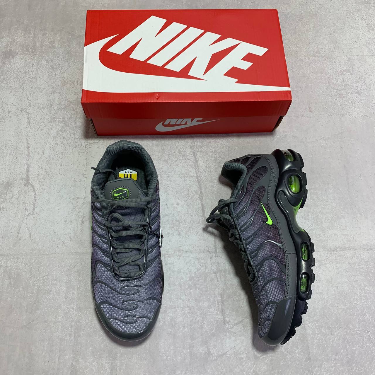 Nike Air Max Plus TN Black Mint Green Mens Trainers Best Sale UK Reps AAA Quality