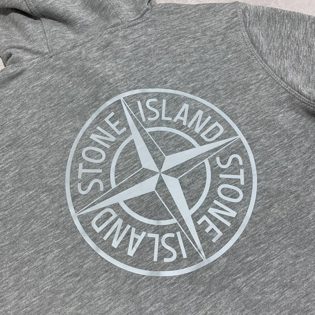 Stone Island On Front Embroidered Logo Mens Hoodie in Multiple Colors Best Sale UK Reps AAA Quality