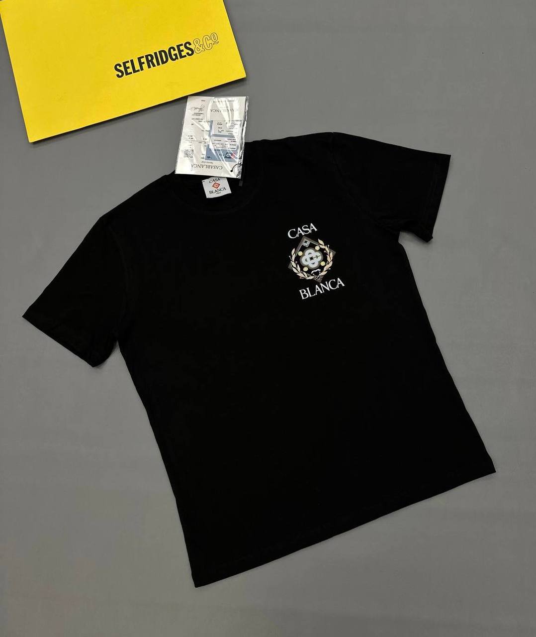 Casablanca Championship Printed T-Shirts in 2 Colors UK Reps AAA Quality