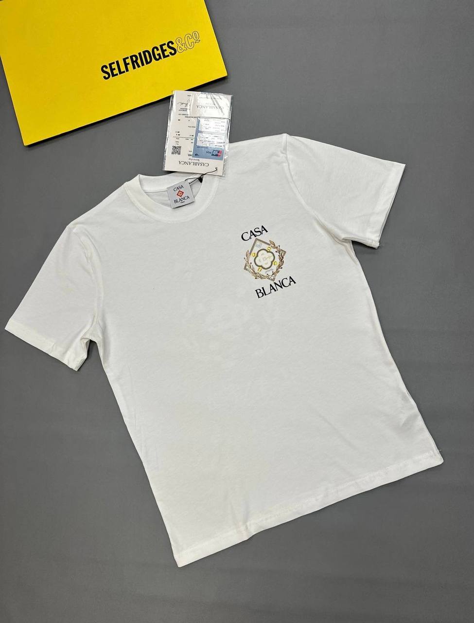 Casablanca Championship Printed T-Shirts in 2 Colors UK Reps AAA Quality