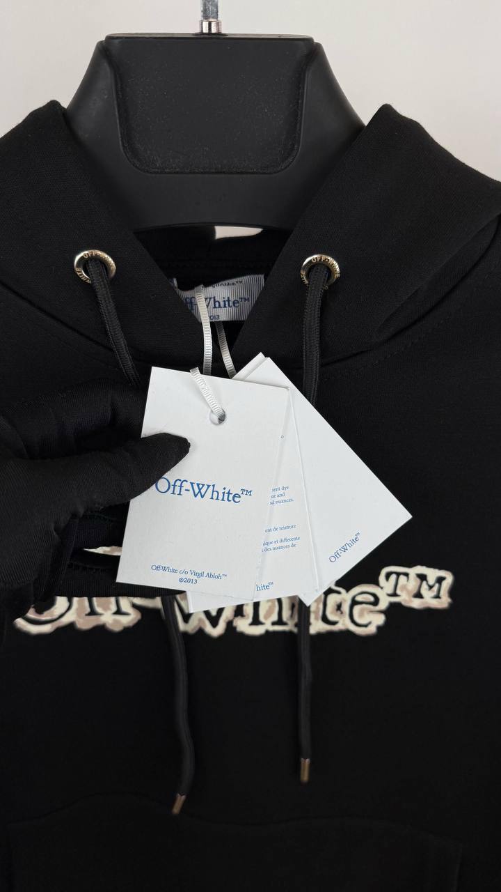 Off White Marker Arrows Hoodie Mens in 2 Color UK Reps AAA Quality