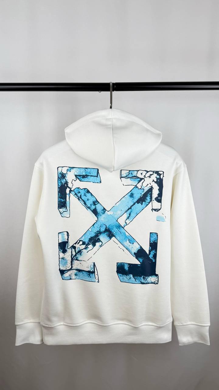 Off White Marker Arrows Hoodie Mens in 2 Color UK Reps AAA Quality