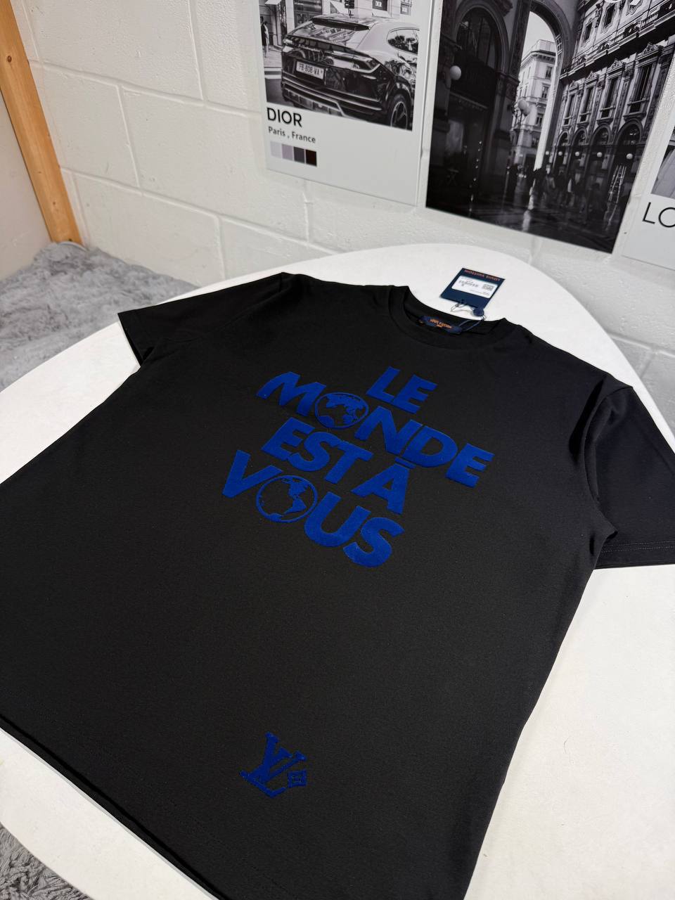 Louis Vuitton Logo T-Shirts in 2 Colors UK Reps AAA Quality