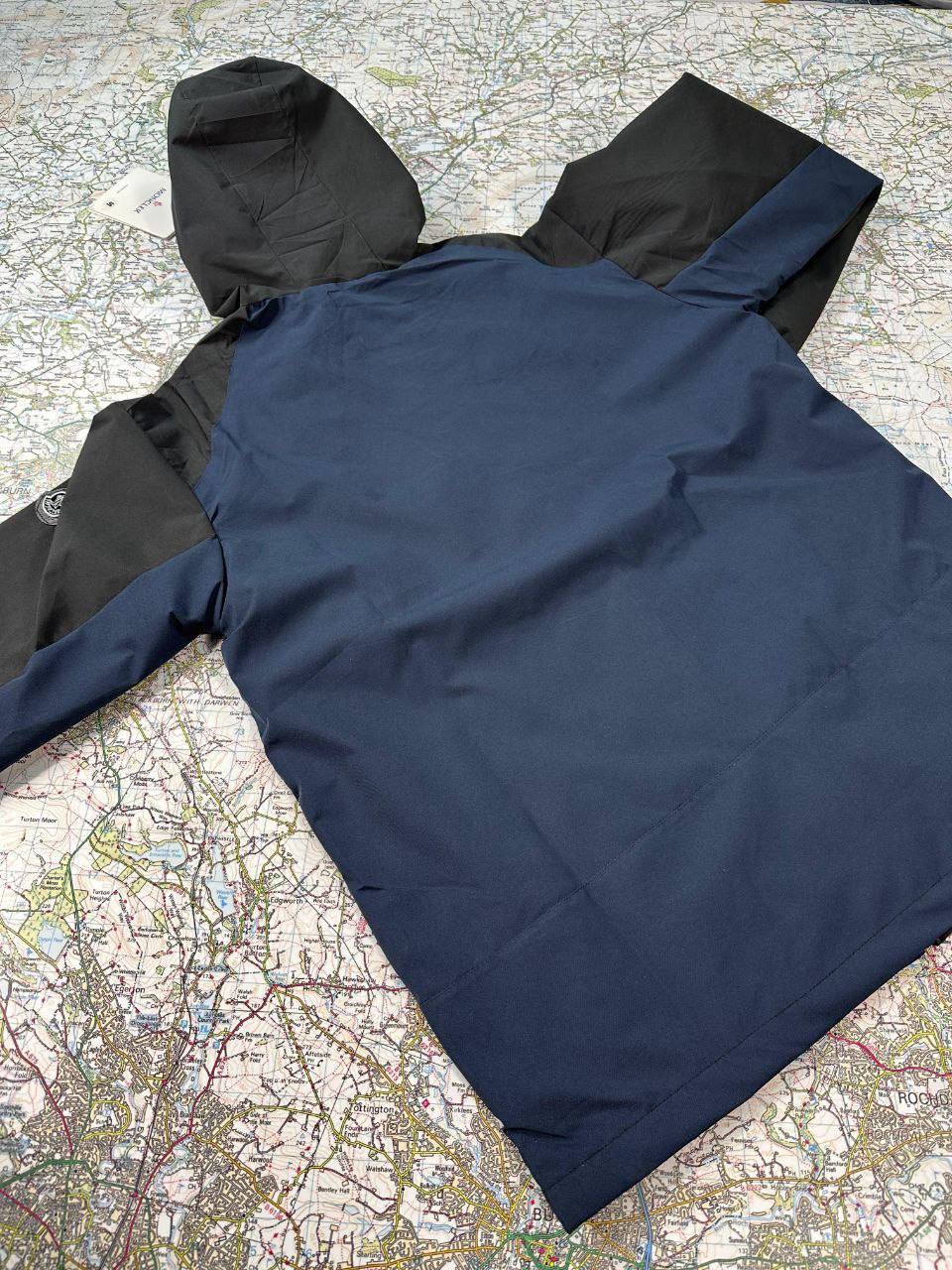 Moncler Ichiro Zip-up Jackets Navy Blue UK Reps AAA Quality