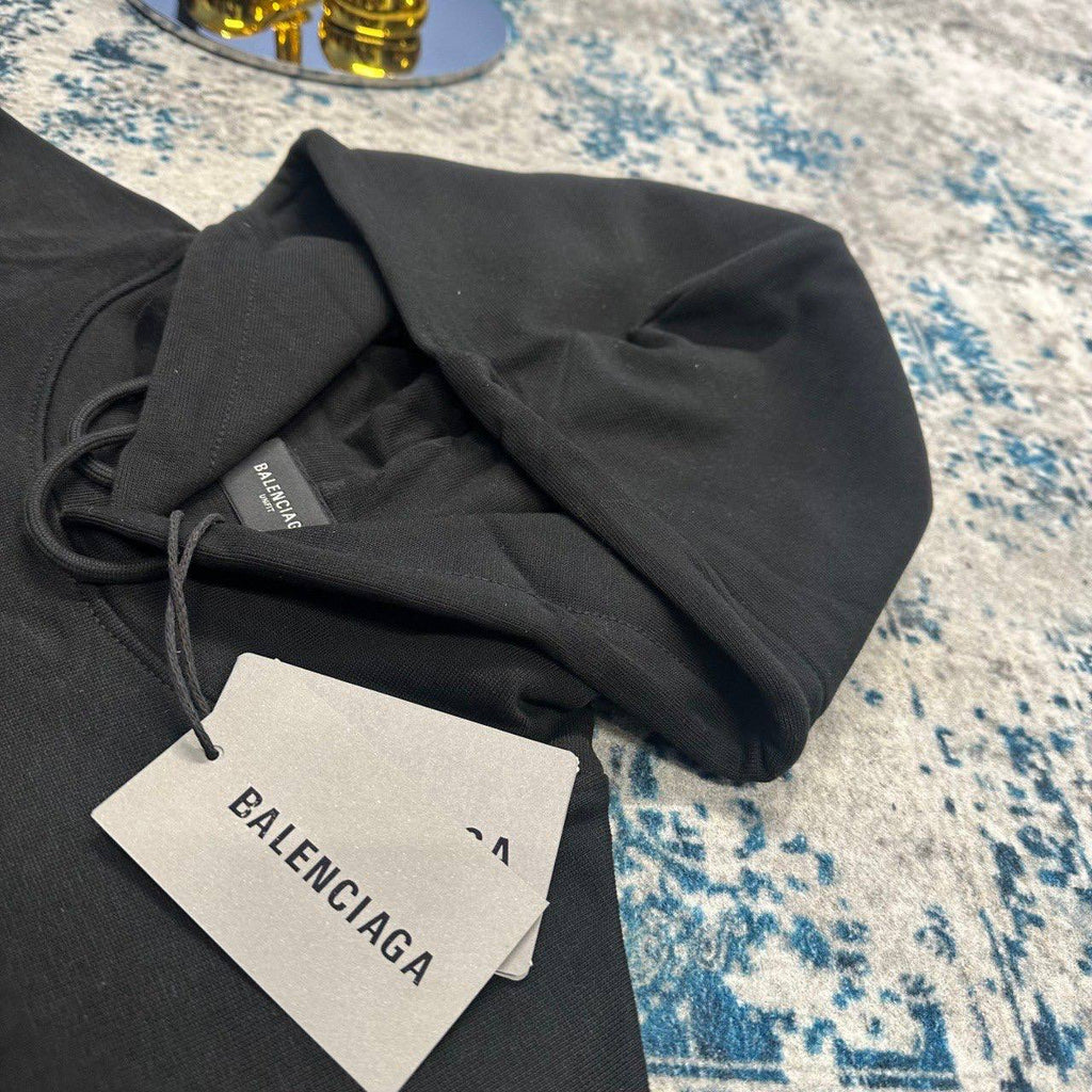 Balenciaga Cities Paris Hoodie in Black Color for Mens UK Reps AAA Quality