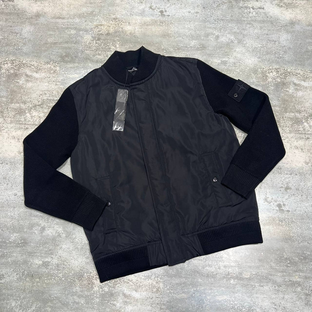 Stone Island Hybrid Bomber Jacket Mens in 2 Colors UK Reps AAA Quality