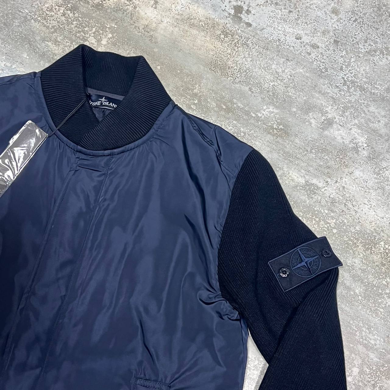 Stone Island Hybrid Bomber Jacket Mens in 2 Colors UK Reps AAA Quality