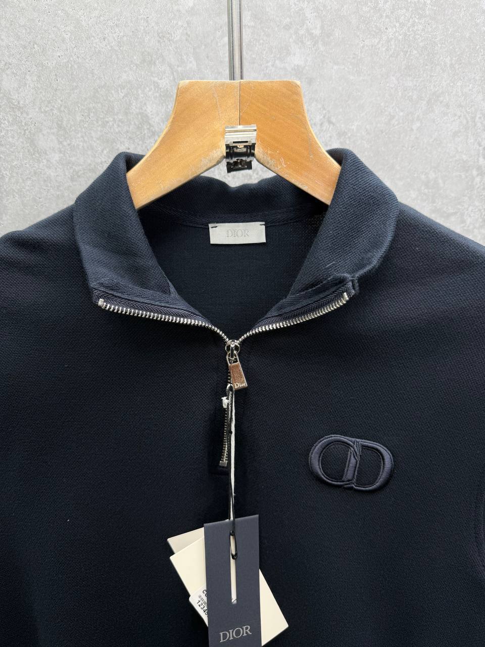 Christian Dior CD Icon Half Zip Cotton Mens Jumpers in Multiple Colors UK Reps AAA Quality
