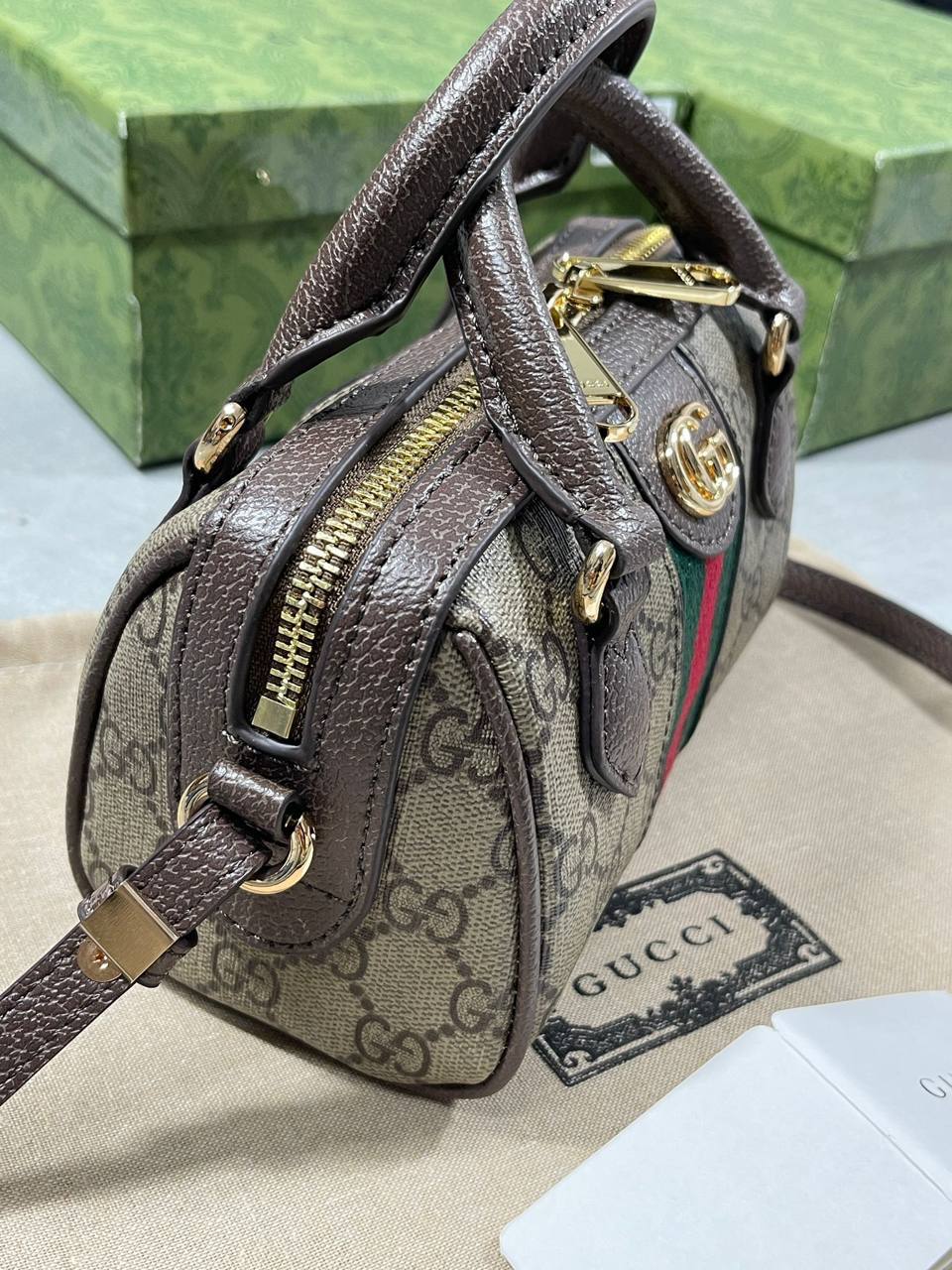Gucci Ophidia Mini Top Bag in 2 Colors UK Reps AAA Quality