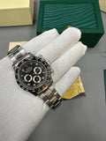 Rolex Daytona Steel / Diamond Black Dial Mens Watch UK Reps AAA Quality
