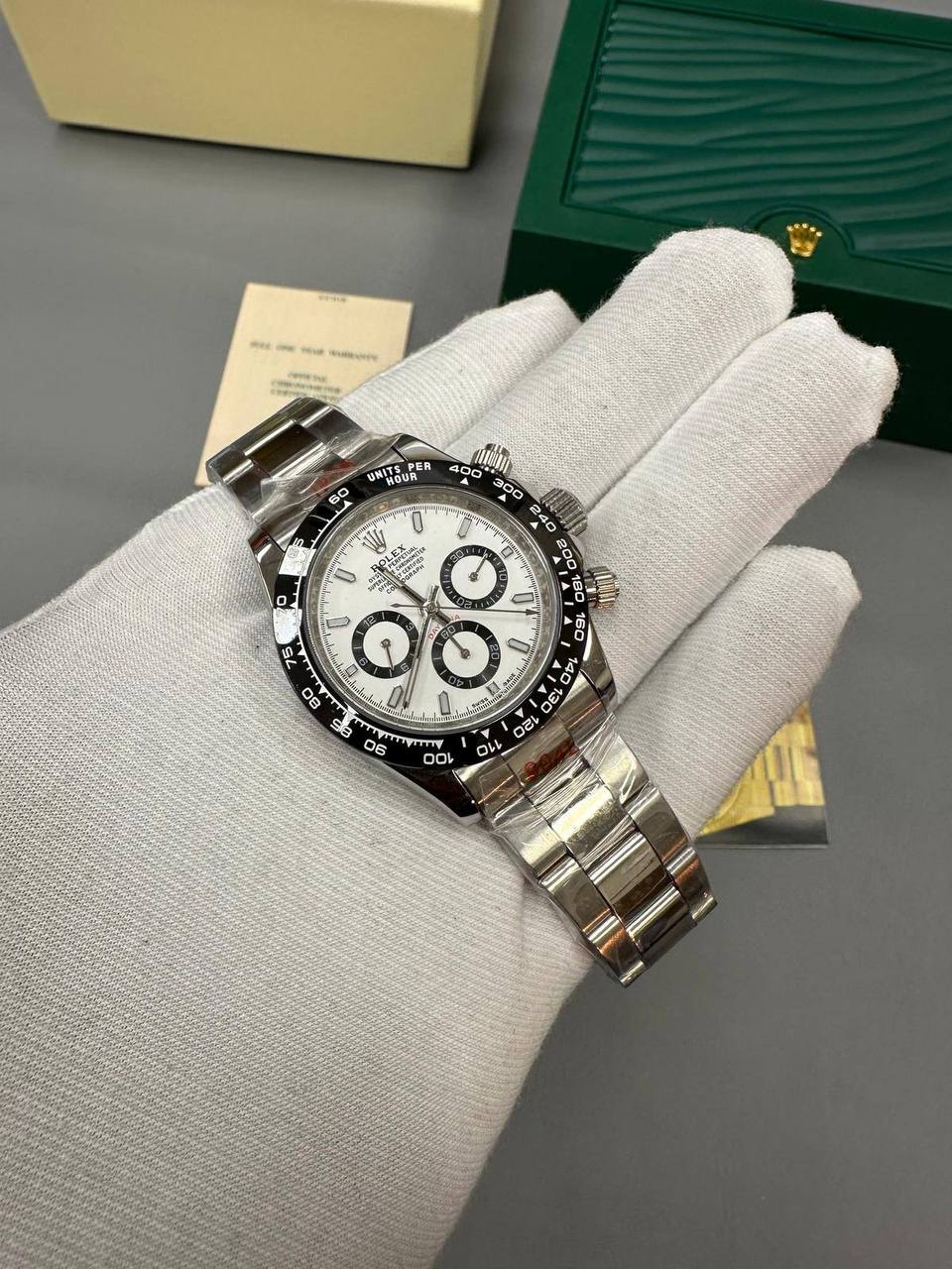 Rolex Daytona Steel Panda Dial Mens Watch UK Reps AAA Quality