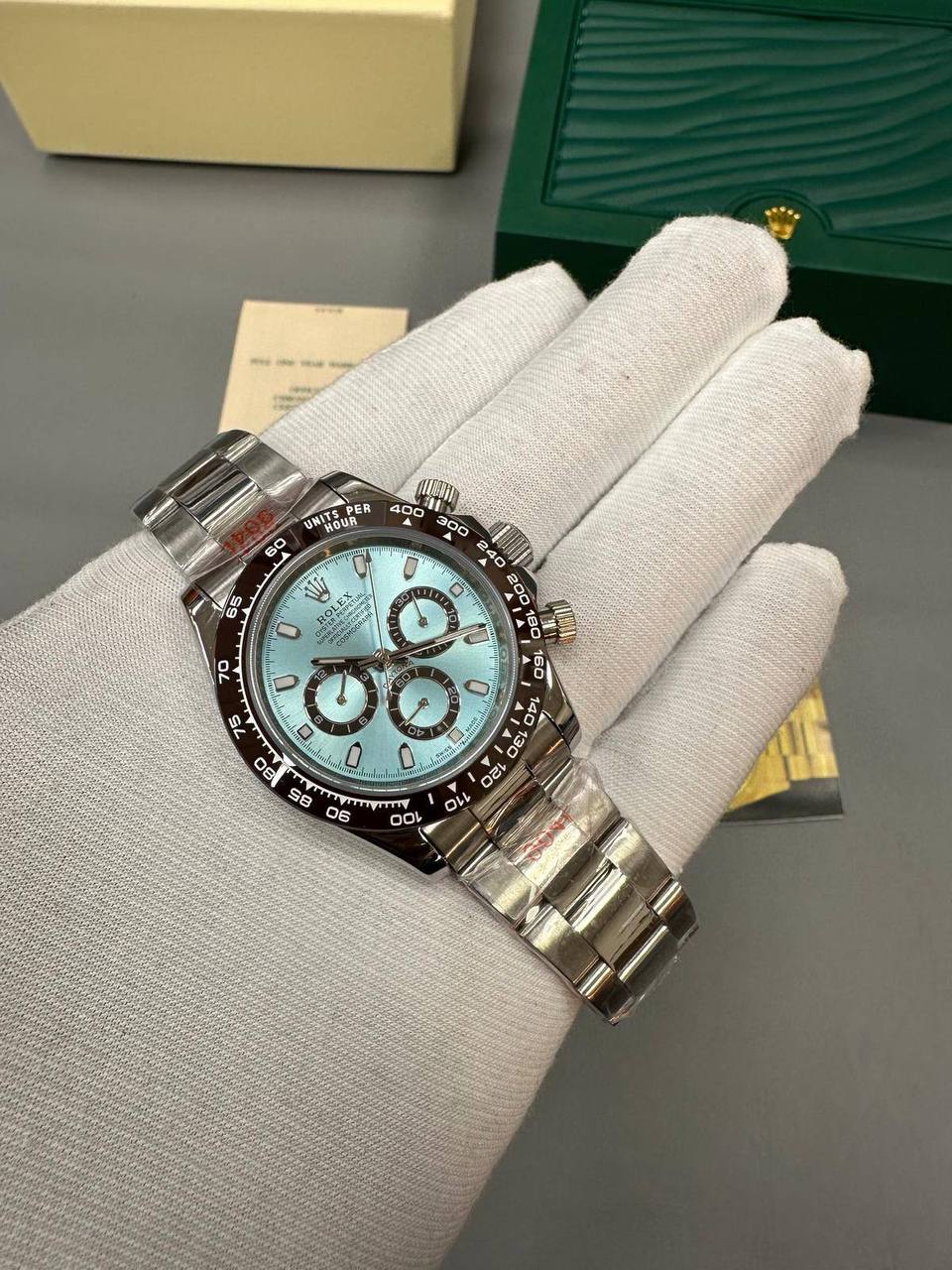 Rolex Daytona Platona Dial Mens Watch UK Reps AAA Quality