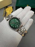 Rolex Oyster Perpetual Land-Dweller Oystersteel and White Gold Mens Watch UK Reps AAA Quality