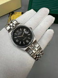 Rolex Oyster Perpetual Land-Dweller White Gold Black Dial Mens Watch UK Reps AAA Quality