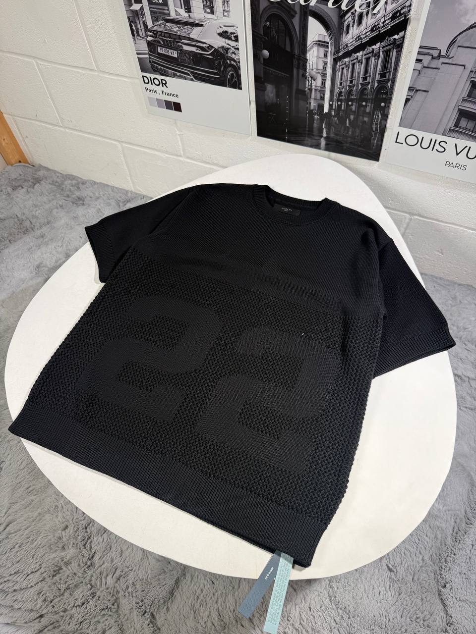 AMIRI Crochet-Knit T-Shirt in 2 Colors UK Reps AAA Quality