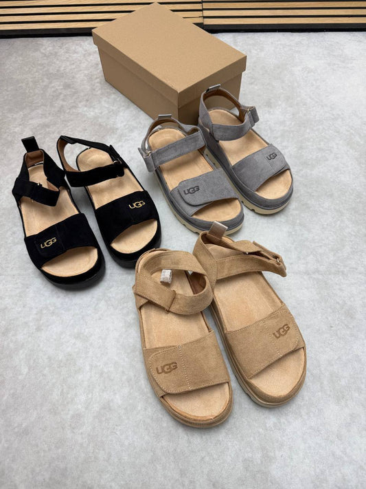 UGG Goldenstar Platform Sandals UK Reps AAA Quality