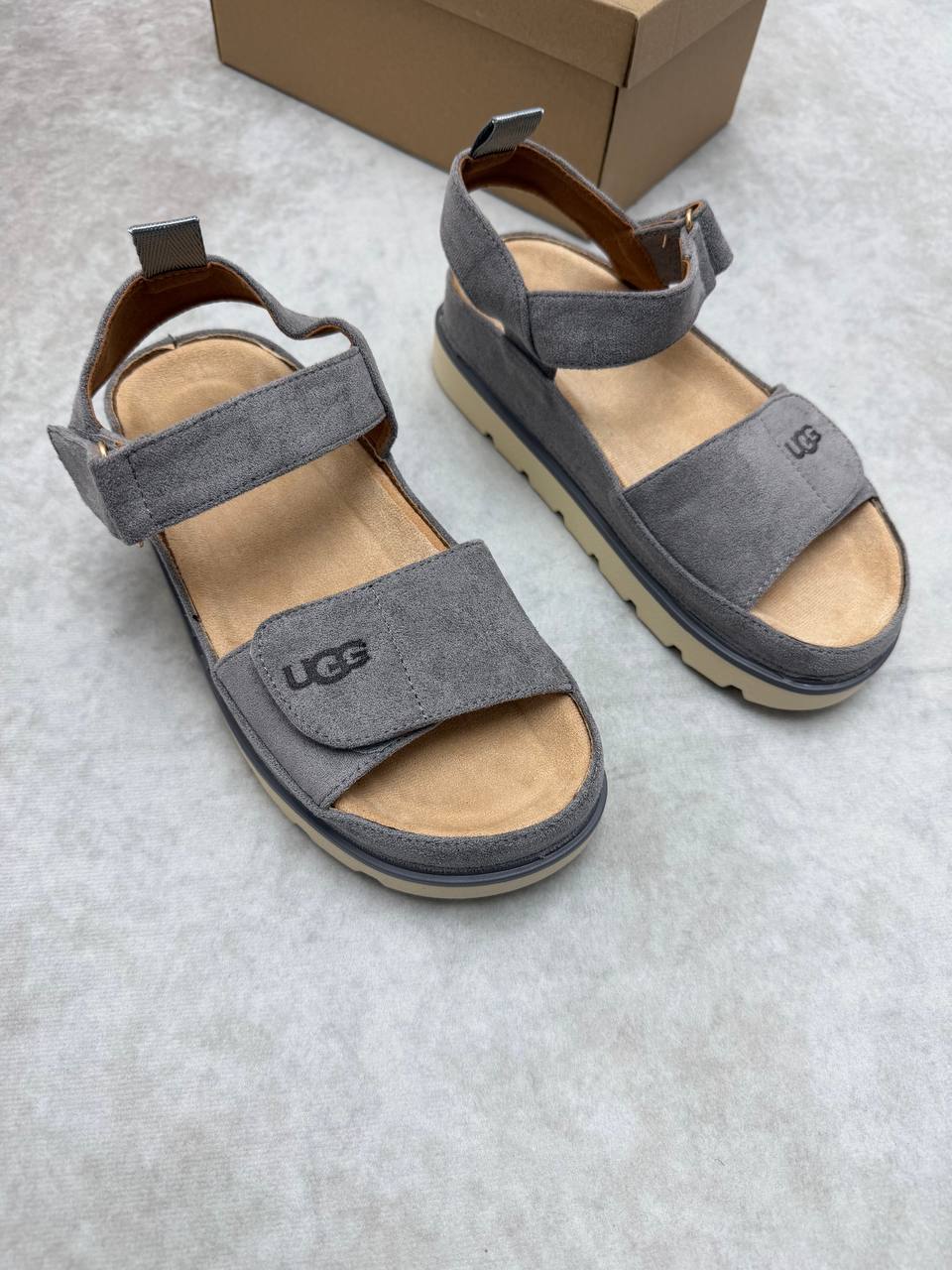 UGG Goldenstar Platform Sandals UK Reps AAA Quality