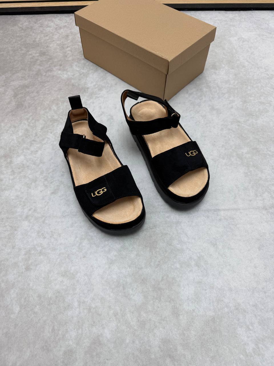 UGG Goldenstar Platform Sandals UK Reps AAA Quality