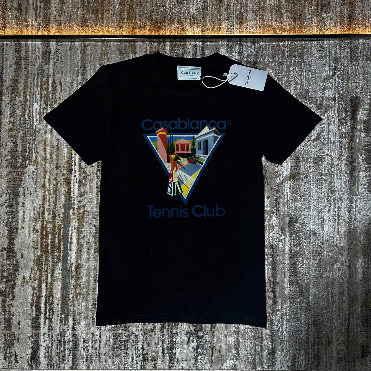 Casablanca Tennis Club T-Shirt in Multiple Colors UK Reps AAA Quality