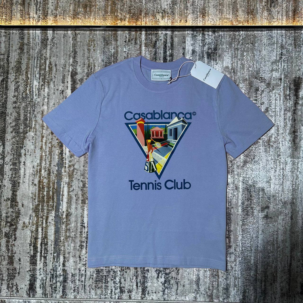 Casablanca Tennis Club T-Shirt in Multiple Colors UK Reps AAA Quality