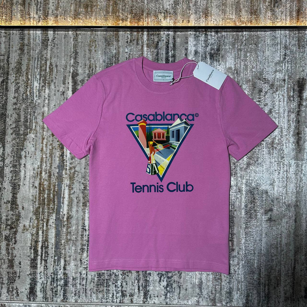 Casablanca Tennis Club T-Shirt in Multiple Colors UK Reps AAA Quality