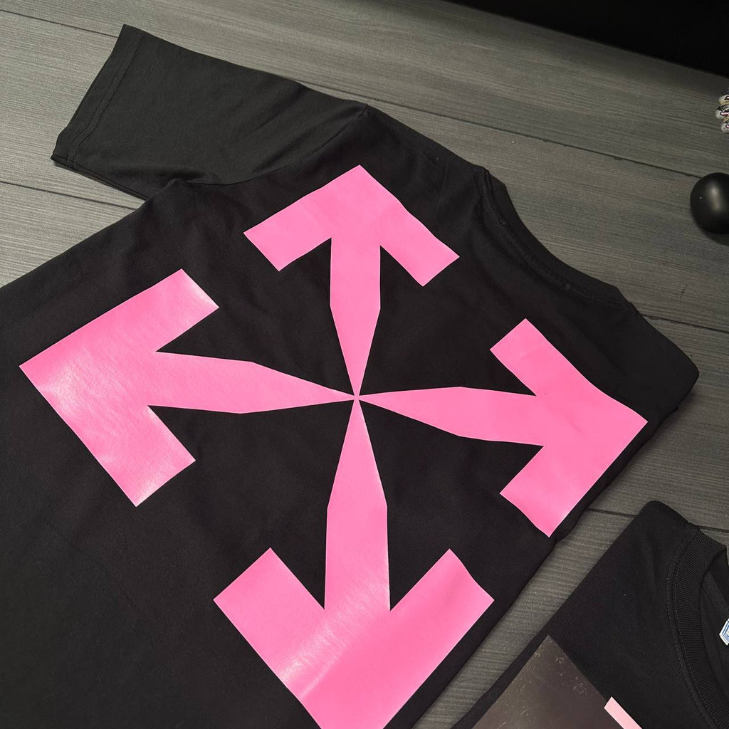 Off-White Logo Arrow Slim Fit T-Shirt in 2 Colors UK Reps AAA Quality