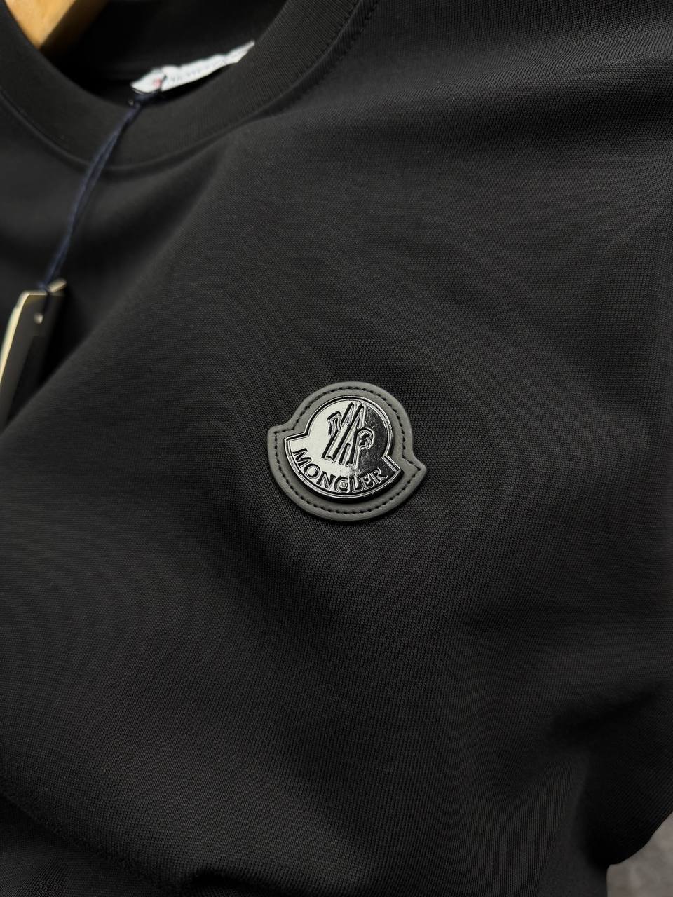 Moncler Badge Cotton Jersey T-Shirt in Multiple Colors UK Reps AAA Quality