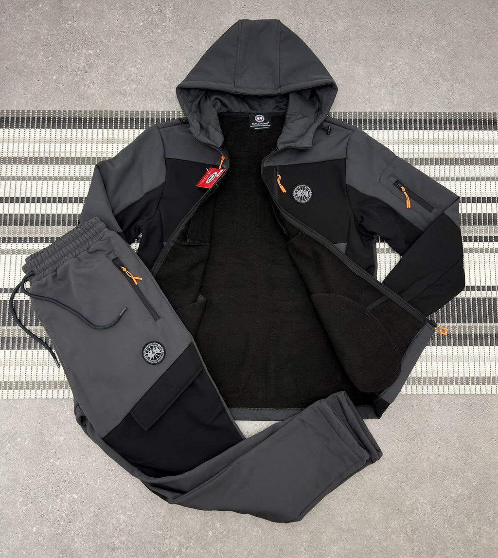 Canada Goose Sports Full Zip Hoodie Black Label Tracksuits in Multiple Colors Mens UK Replica AAA Quality