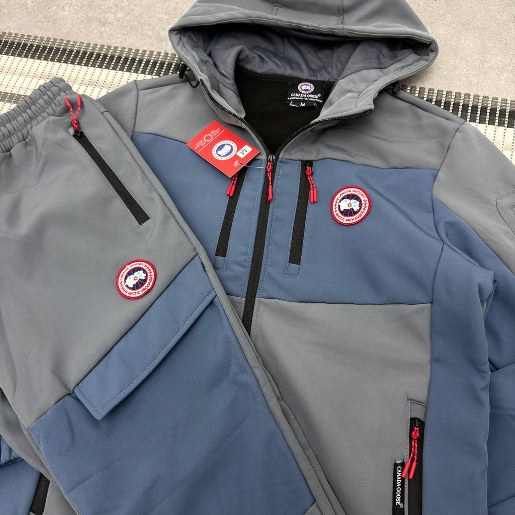 Canada Goose Sports Full Zip Hoodie Logo Tracksuits in Multiple Colors Mens UK Replica AAA Quality