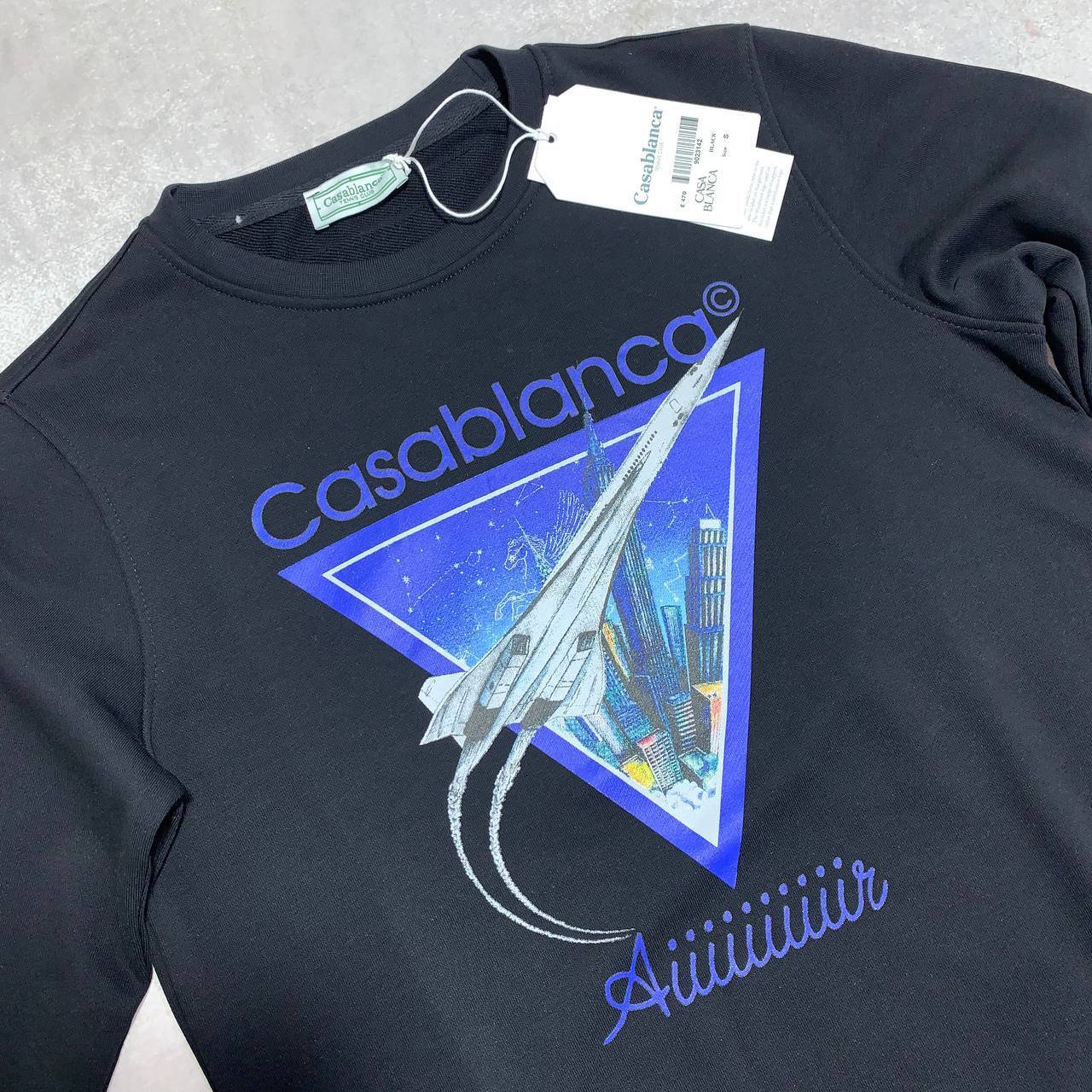 Casablanca Aiiiiir Printed Jumpers in 2 Colors Mens Best Sale UK Reps AAA Quality
