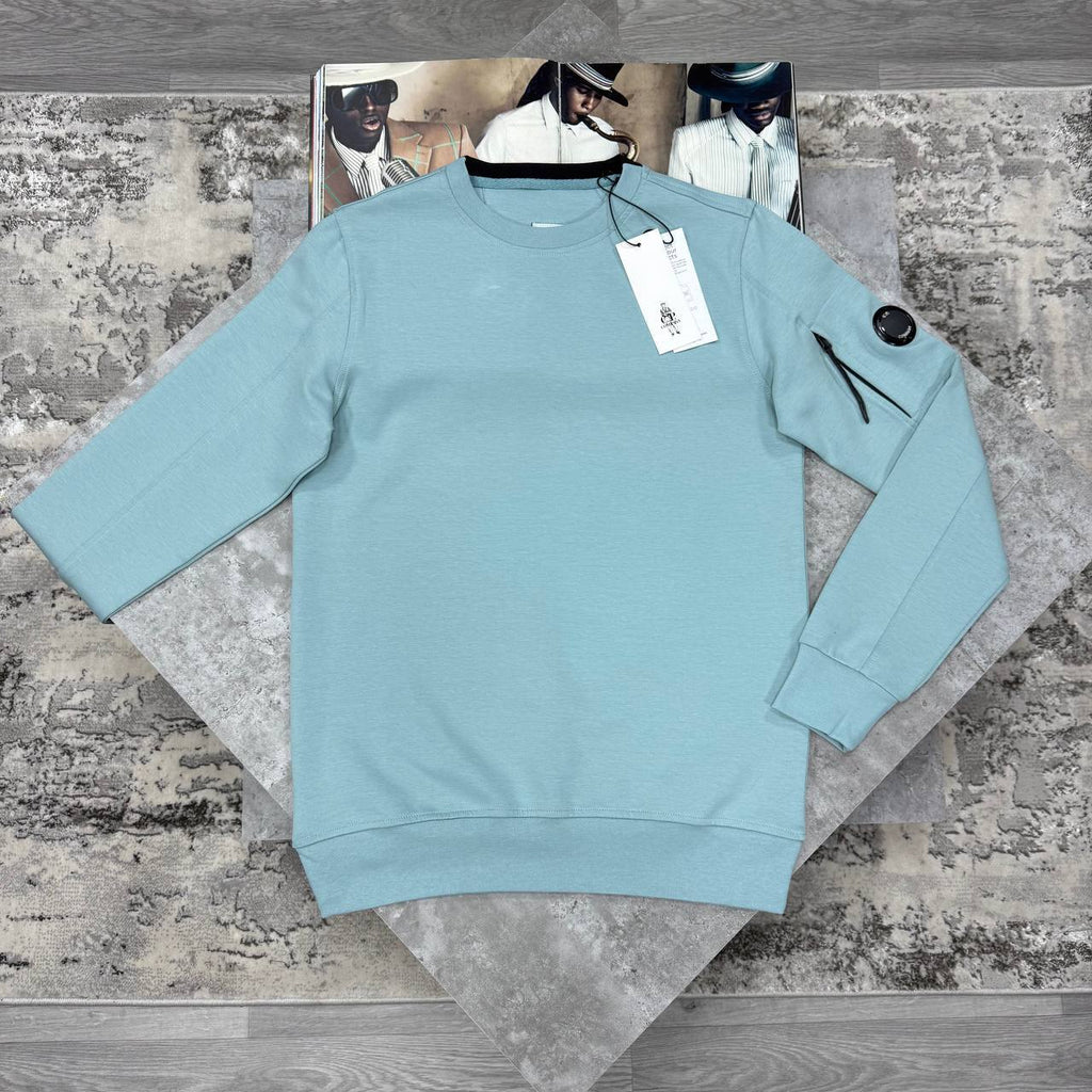 C.P. Company Diagonal Fleece Lens Crew Jumpers Mens in Multiple Colors Best Sale UK Reps AAA Quality