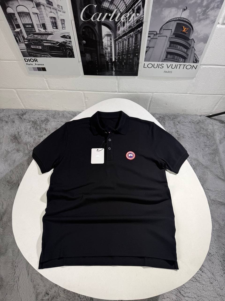 Canada Goose Beckley Polo Shirt Mens in 2 Colors UK Reps AAA Quality