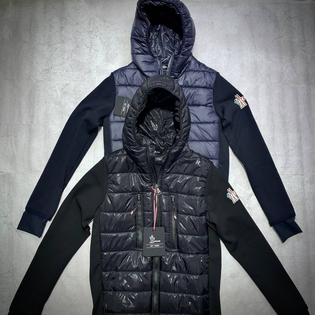 Moncler Grenoble Panelled Zip-Up Jacket Mens in 2 Colors Best Sale UK Reps AAA Quality